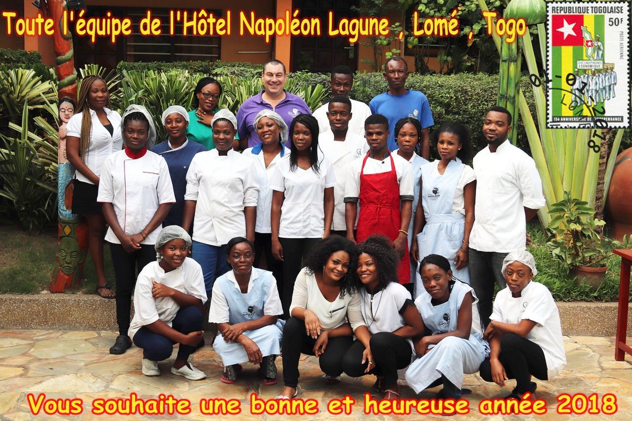 Hotel Napoleon Lagune Lomé Exterior foto